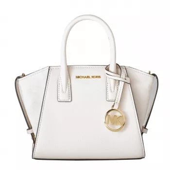 MICHAEL KORS Jet Set Charm Damska torba na ramię z nadrukiem Signature Logo Print, kształt owalny, 18x15x7 cm