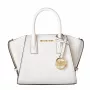 MICHAEL KORS Jet Set Charm Damska torba na ramię z nadrukiem Signature Logo Print, kształt owalny, 18x15x7 cm