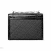 Michael Kors Jet Set Crossbody Bag Black Signature Coated Canvas 35S5SWHL6BBLA
