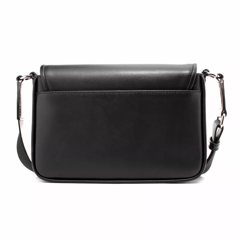 Torba na ramię Michael Kors Jet Set Black Signature Logo-Print Coated Canvas