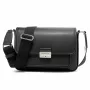 Torba na ramię Michael Kors Jet Set Black Signature Logo-Print Coated Canvas