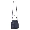 Michael Kors Jet Set Navy Signature Logo Torba crossbody 35S6S2ZC1YNAV
