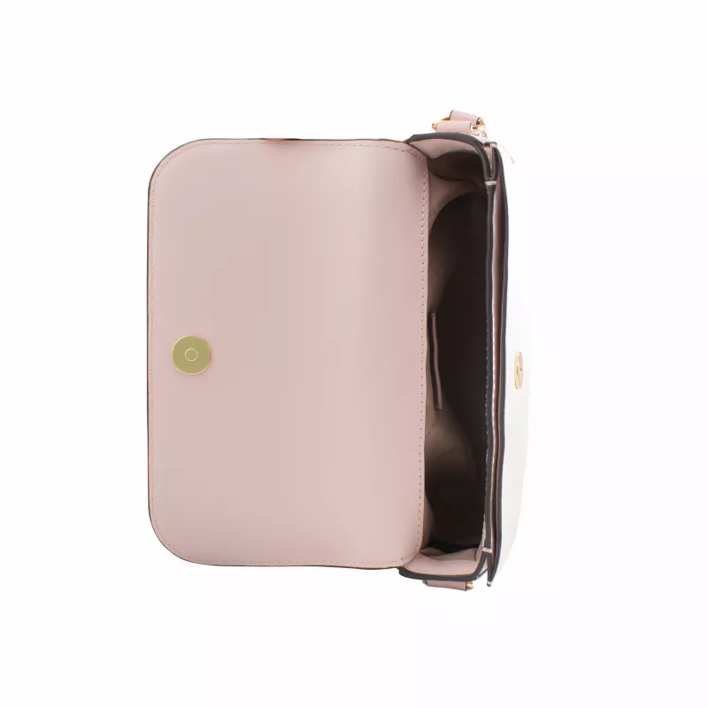 Torba na ramię Michael Kors Jet Set Travel 35F4GTVC1LPOW Powder Blush
