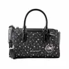 Torba na ramię Michael Kors Jet Set Travel Crossbody Bag Czarna Skóra Saffiano 35F5S4XM1LBLA