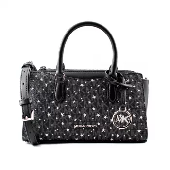 Torba na ramię Michael Kors Jet Set Travel Crossbody Bag Czarna Skóra Saffiano 35F5S4XM1LBLA