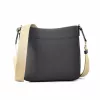 Torba na ramię Michael Kors Jet Set Travel Crossbody Black Saffiano Leather 35S4GTVC5LBLA