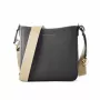 Torba na ramię Michael Kors Jet Set Travel Crossbody Black Saffiano Leather 35S4GTVC5LBLA