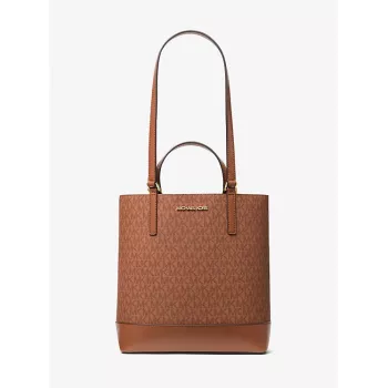 Torba na ramię Michael Kors Jet Set Travel w kolorze Luggage Brown ze skóry Saffiano 35S4GX9T1BLUG