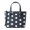 Torba na ramię Michael Kors Jet Set Travel w kolorze granatowym (Navy Blue) z sygnowanego płótna powlekanego