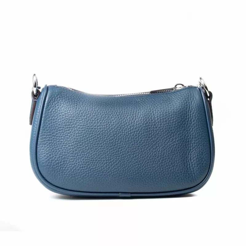 Torba na ramię Michael Kors Jet Set Travel Crossbody Bag Navy Signature Coated Canvas