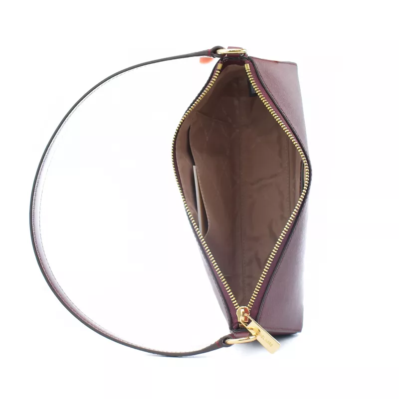 Torba na ramię Michael Kors Jet Set Travel Crossbody Bag Oxblood Saffiano Leather 26x14x7 cm
