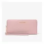 Michael Kors Jet Set Travel Powder Blush Saffiano Skórzany brelok na nadgarstek