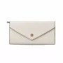 Michael Kors Jet Set Travel Saffiano Leather Wristlet Wallet, Luggage, Gold-Tone
