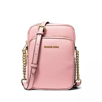 Torba na ramię Michael Kors Jet Set Travel Crossbody Powder Blush 35H3GTVC2LPOW