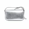 Michael Kors Jet Set Travel Mała Torba na Ramię Signature Coated Canvas 21x12x5 cm Srebrne Okucia