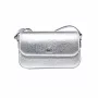 Michael Kors Jet Set Travel Mała Torba na Ramię Signature Coated Canvas 21x12x5 cm Srebrne Okucia