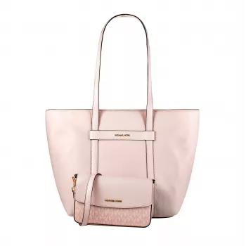 Torba Michael Kors Jet Set Travel Tote 35S5GTVT3LPOW Powder Blush Saffiano Leather