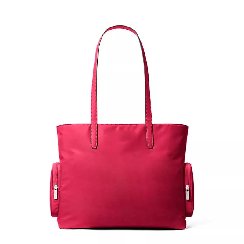 Torba Michael Kors Jet Set Travel Tote Dark Berry Multi ze skóry Saffiano dla kobiet 35T5S5FT9CDKR