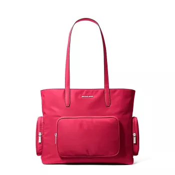 Torba Michael Kors Jet Set Travel Tote Dark Berry Multi ze skóry Saffiano dla kobiet 35T5S5FT9CDKR