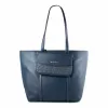 Torba Michael Kors Jet Set Travel Navy Saffiano Skóra Damska 35S5STVT3LNAV