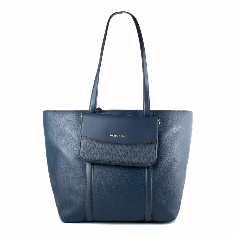 Torba Michael Kors Jet Set Travel Navy Saffiano Skóra Damska 35S5STVT3LNAV