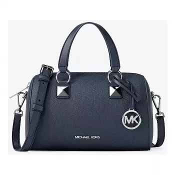 Torba na ramię Michael Kors Jet Set Travel damska, ze skóry saffiano, kolor granatowy, 19x13x9 cm