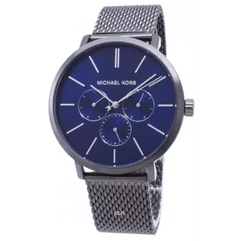 Zegarek męski Michael Kors Lexington MK8678 42 mm Stal nierdzewna Niebieska tarcza