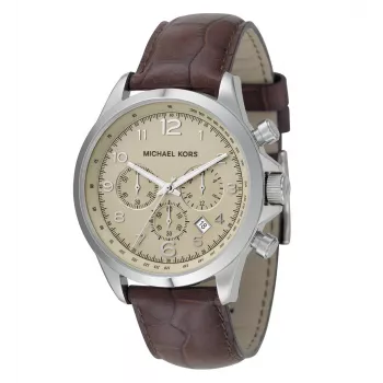 Zegarek męski Michael Kors Chronograph MK8115 45mm Czarny Silikon
