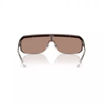 Okulary przeciwsłoneczne Michael Kors MK1169 dla mężczyzn - oprawka gunmetal, szare soczewki polaryzacyjne