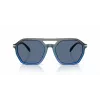 Okulary przeciwsłoneczne Michael Kors MK2251U401180 dla mężczyzn - czarna oprawka, szare soczewki gradientowe, 57 mm
