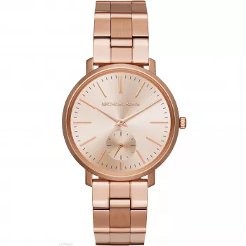 Zegarek damski Michael Kors MK3501 ze stali szlachetnej w kolorze różowego złota 38mm