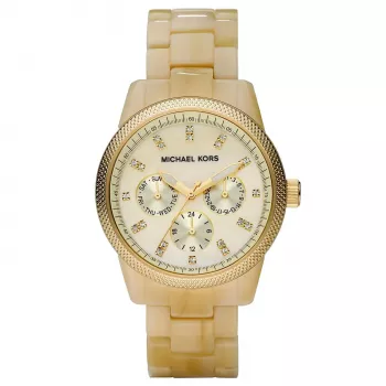 Zegarek damski Michael Kors MK5039 ze stali szlachetnej w kolorze złotym 38mm