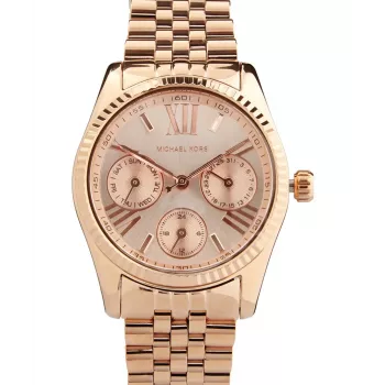 Zegarek damski Michael Kors MK5809 ze stali nierdzewnej w kolorze różowego złota 33 mm