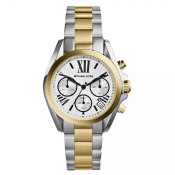 Zegarek damski Michael Kors MK5912 ze stali nierdzewnej w kolorze różowego złota, chronograf, 37 mm