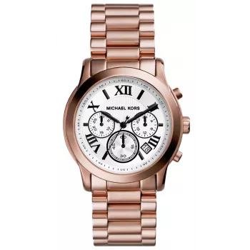 Zegarek damski Michael Kors MK5929 ze stali nierdzewnej w kolorze różowego złota 40 mm