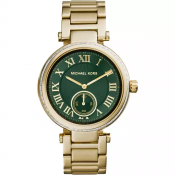 Zegarek Michael Kors MK6065 Damski ze Stali Szlachetnej w Kolorze Różowego Złota, Chronograf, 40mm