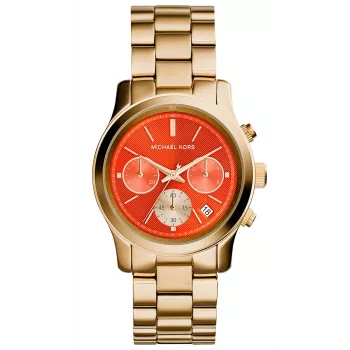 Zegarek damski Michael Kors MK6162 ze stali nierdzewnej w kolorze różowego złota 38 mm