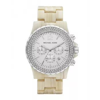 Zegarek Michael Kors Parker MK5598 – różowo-złoty, stal nierdzewna, chronograf