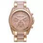 Zegarek Michael Kors Parker MK5943 damski, różowo-złoty, stal nierdzewna, chronograf
