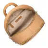 Michael Kors Raven Backpack Vanilla Saffiano Leather Women's Medium 35S5GRAB6VORA