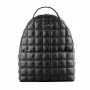 Michael Kors Rhea Medium Backpack Black Leather Women's 35R5S6HB6VBLA