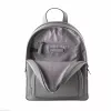 Plecak damski Michael Kors Rhea 28x23x10 cm Perłowoszary ze skóry Saffiano