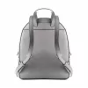 Plecak damski Michael Kors Rhea 28x23x10 cm Perłowoszary ze skóry Saffiano