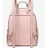 Plecak Michael Kors Slater 30x24x9 cm Powder Blush Damski ze Skóry Tłoczonej