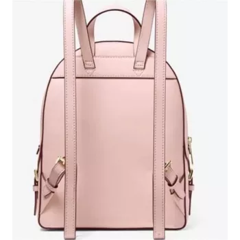 Plecak Michael Kors Slater 30x24x9 cm Powder Blush Damski ze Skóry Tłoczonej