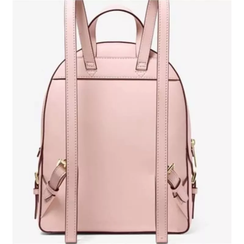 Plecak Michael Kors Slater 30x24x9 cm Powder Blush Damski ze Skóry Tłoczonej