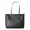 Michael Kors Sullivan Damska torba tote – skóra Saffiano, czarna, 34x27x11 cm