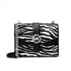 Torebka na ramię Michael Kors Damska 35S5SGRC1HBLA - Czarna skóra saffiano z okuciami w kolorze złotym (20x16x6 cm)