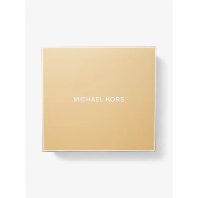 Zestaw torebek MICHAEL KORS 35F5GGZD6OCHE - Torba na ramię z sygnowanego powlekanego płótna z dopasowanym woreczkiem (24x15x8 cm)