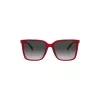 Okulary przeciwsłoneczne Michael Kors Butterfly dla kobiet MK2197F39558G Dark Tortoise Grey Gradient 58mm